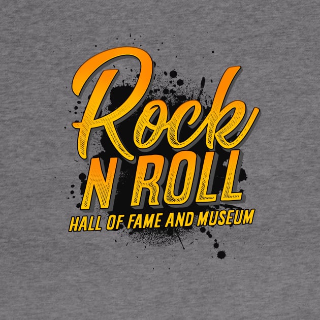 'Rock and Roll Hall of Fame' Cool Rock n Roll Rocker Gift by ourwackyhome